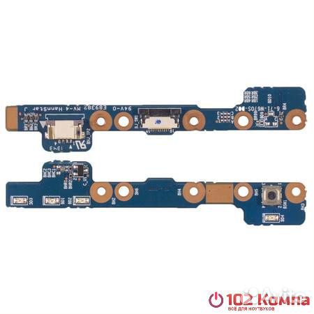 Плата кнопки включения для ноутбука DNS/Clevo W670