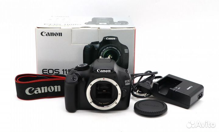 Зеркальный фотоаппарат canon eos 1100d