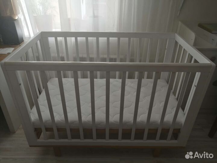 Детская кроватка happy baby mirra