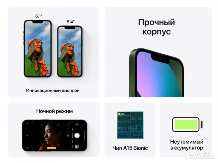 iPhone 13 mini, 128 ГБ