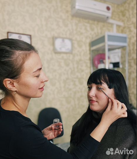 Ламинирование ресниц с ботоксом 6D Velvet