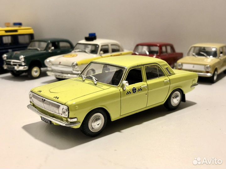 Модель автомобиля Волга газ-24-01 такси