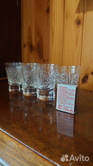 Стопки хрустальные СССР