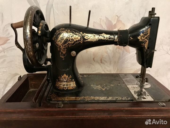 Ручная швейная машинка singer, 19 век
