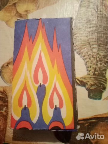 Свечи парафиновые 1995год