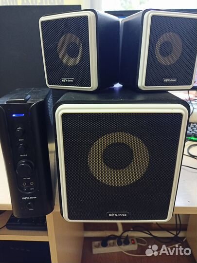 Компьютерная акустика 2.1 K-three 60 Вт