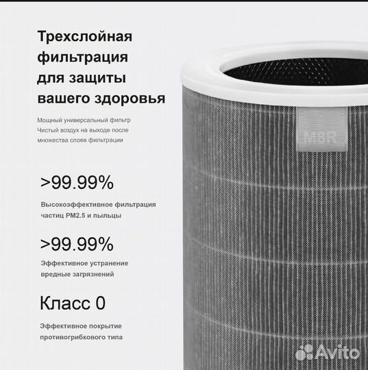 Фильтр для очистителя воздуха Xiomi