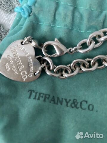 Подвеска Tiffany & Co сердце с цепочкой