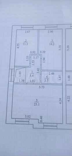 Таунхаус 116 м² на участке 4,2 сот.