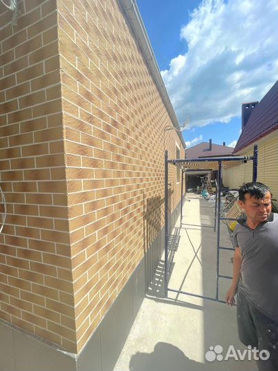 Гибкий клинкер / Отделка дома