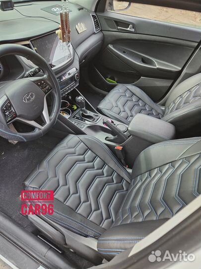 Авточехлы из экокожи Тойота Хай Люкс