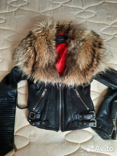 Куртки из натуральной кожи dsquared2