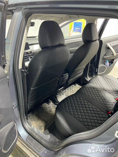 Автопилот чехлы Skoda Rapid (12+) ромб