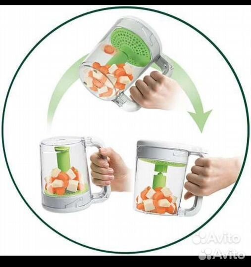 Блендер-пароварка для детского питания. Гарантия