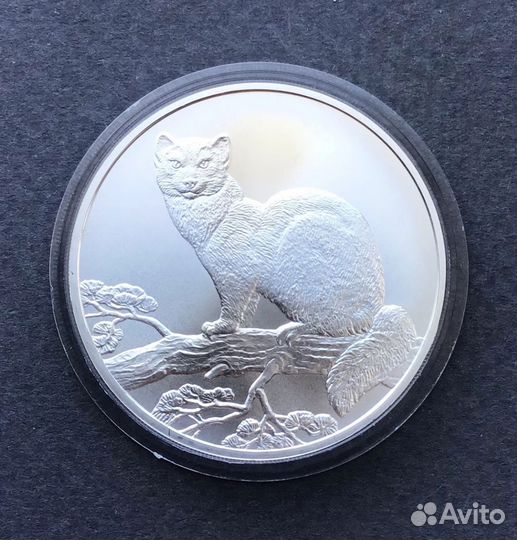 Соболь серебро монеты
