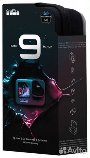 Камера GoPro Hero 9 Black Edition - новая