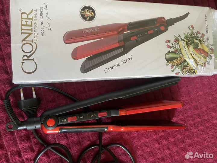 Продам плойку 2в1, утюжок+гафре, новая