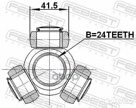 Трипод 2116TC718tdci Febest