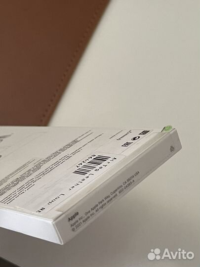 Apple airtag leather loop новый оригинал