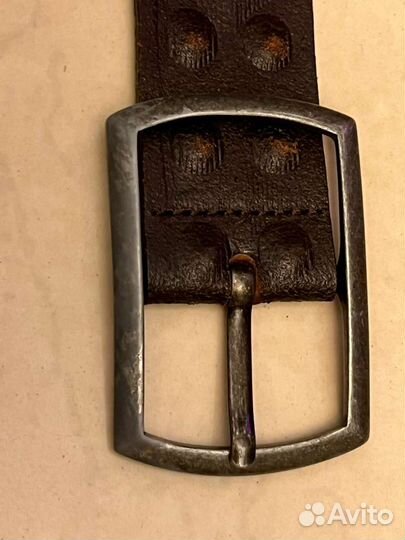 Мужской кожаный ремень