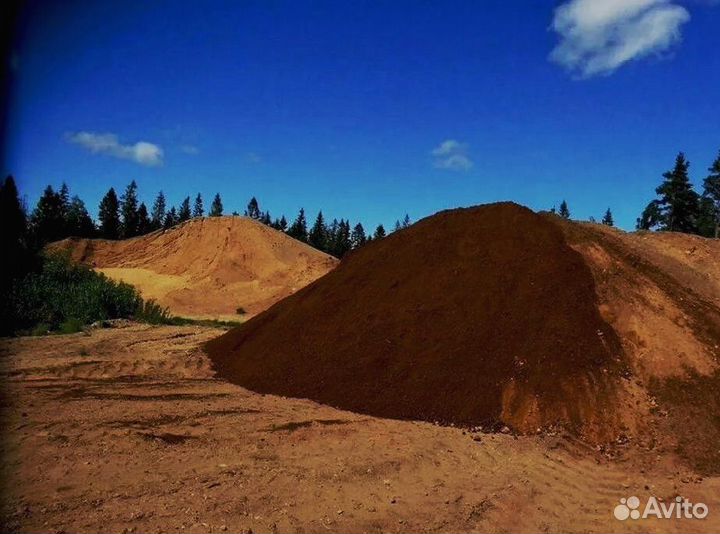 Песок карьерный доставка