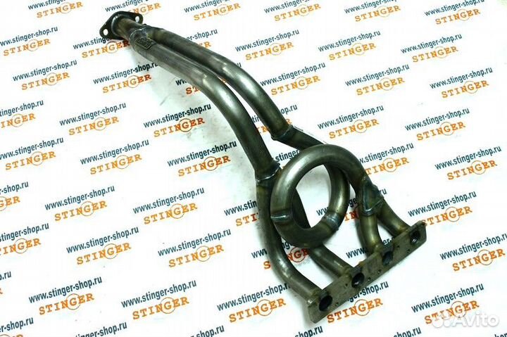 Паук 4-2-1 Subaru Style 16V ваз 2110-70 (2 дк)