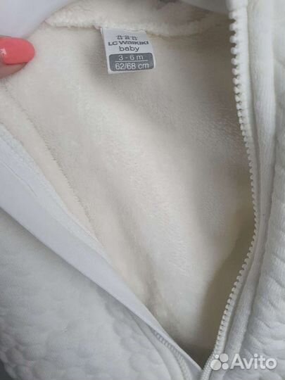 Кофта для девочки 3-6мес