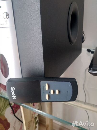 Акустические колонки с сабвуфером