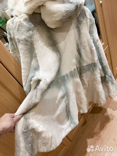 Шуба 42-44 кролик с норкой