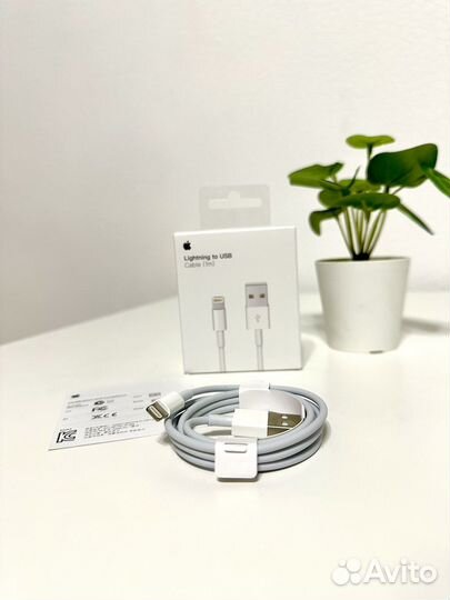 Кабель на iPhone USB Ligtning ориг чип провод