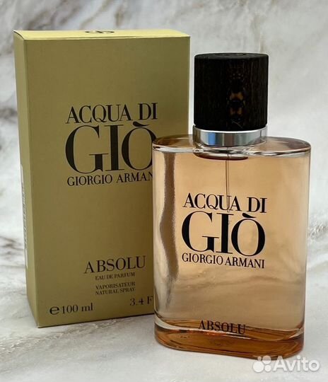 Giorgio Armani Acqua Di Gio Absolu духи парфюм