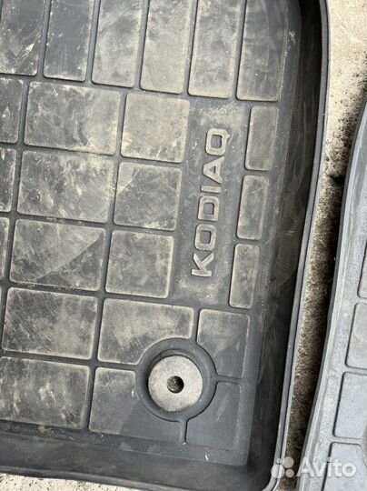 Оригинальные коврики skoda kodiaq