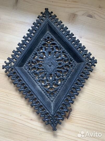 Визитница в русском стиле.Чугун.Куса,Касли