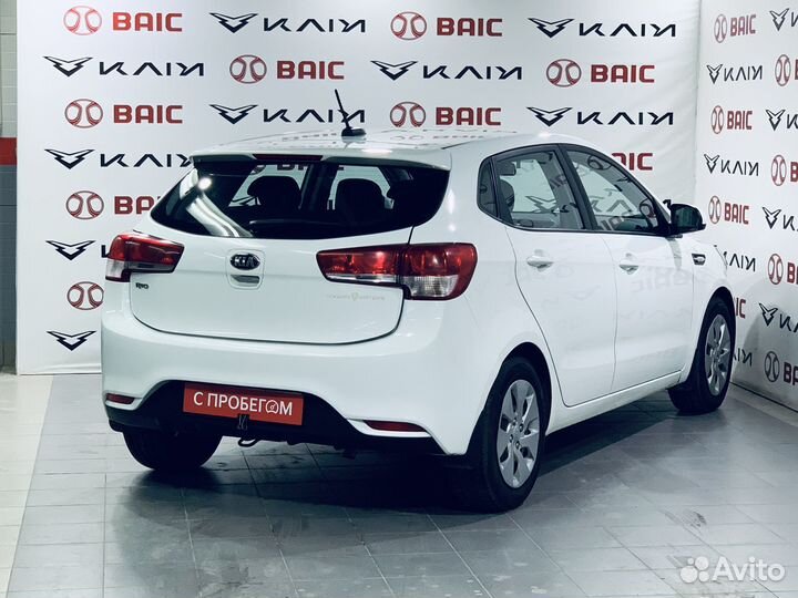 Kia Rio 1.6 МТ, 2017, 126 000 км