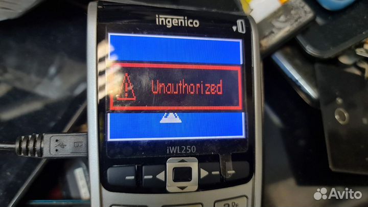 Ingenico iWL250 (надо замен. батарею, долго лежал)
