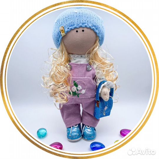 Интерьерная кукла ручной работы