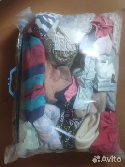 Детские вещи на девочку пакетом 86 92