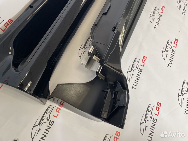 Prado 150 Пороги внешние стиль Lexus GX