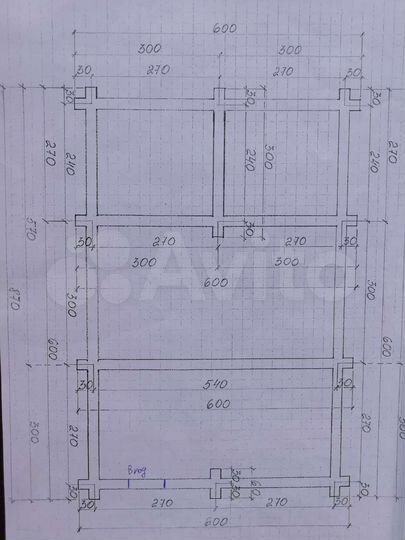 Дом 52 м² на участке 6,5 сот.