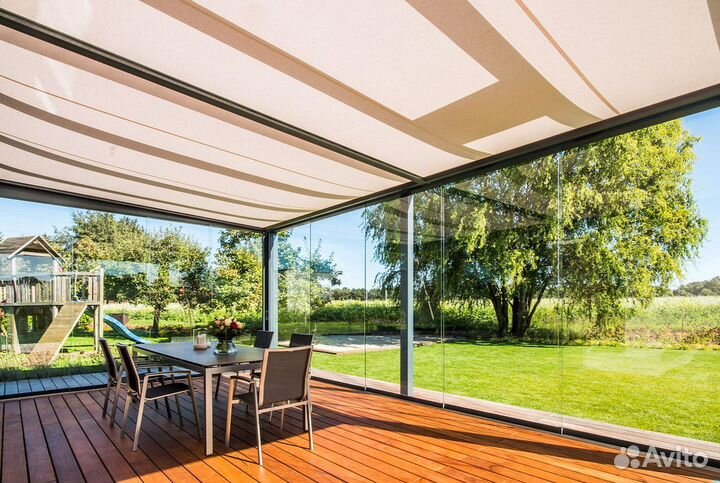 Безрамное и панорамное остекление