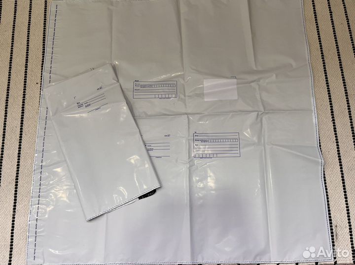 Крафт пакеты с ручками, упаковка для текстиля