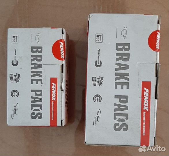 Тормозные колодки дисковые Totyota corolla 02