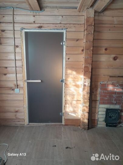 Русская баня на дровах