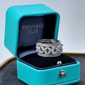 Кольцо серьги Tiffany Тиффани серебро