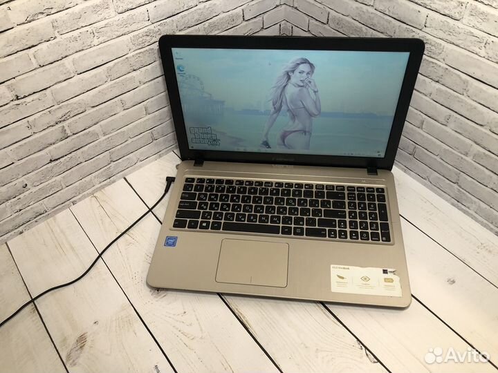 Как новый ноутбук asus N4000/4Gb