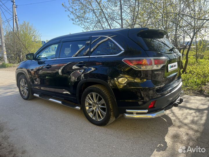 Toyota Highlander 3.5 AT, 2014, 92 000 км