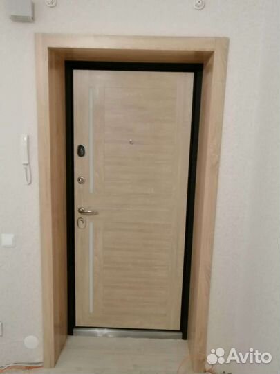 Установка входных дверей