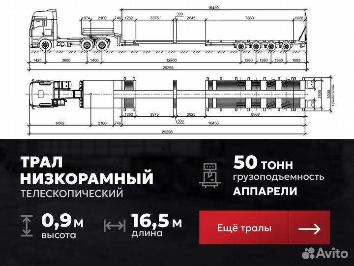 Перевозка негабаритных грузов