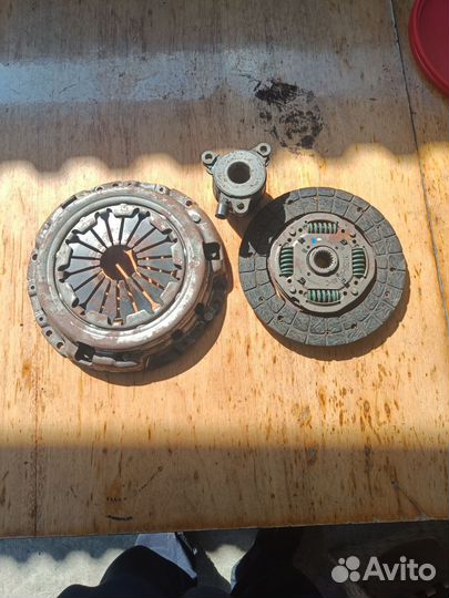 Toyota комплект сцепления б.у