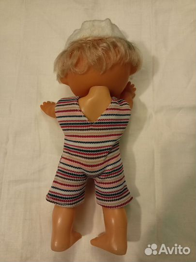 Кукла - пупс ГДР резиновый